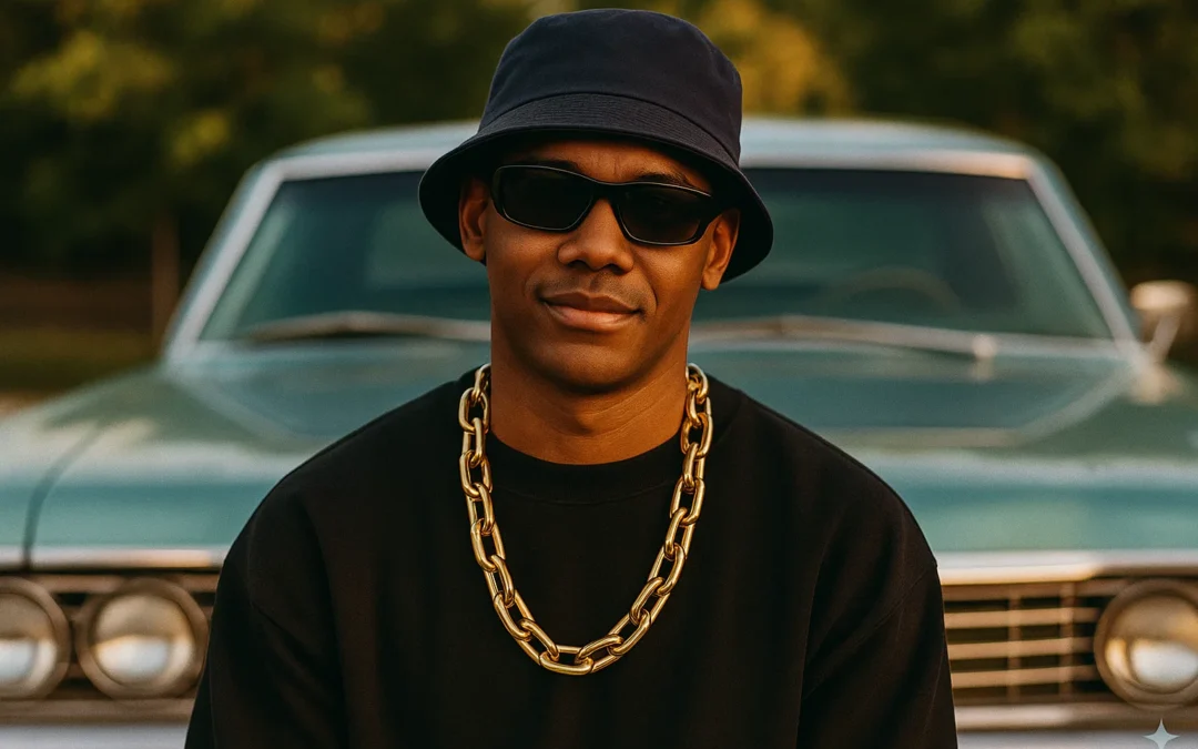 Gold Plastic Chain: The 90s Hip-Hop Look Made Lightweight and Loud