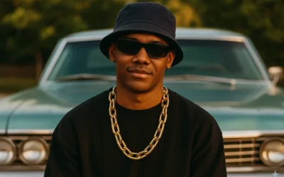 Gold Plastic Chain: The 90s Hip-Hop Look Made Lightweight and Loud