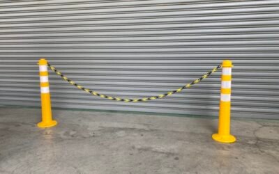 Visibility is Security! The Power of Yellow & Black Plastic Chains: The Ultimate Solution for No-Parking Zones