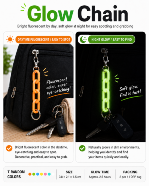 Fluorescent and Glow-in-the-Dark Chain Accessory