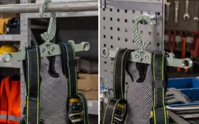 Heavy Duty Clothes Hangers with a Folding Design: A Practical Storage Solution for Work Vests and Gear